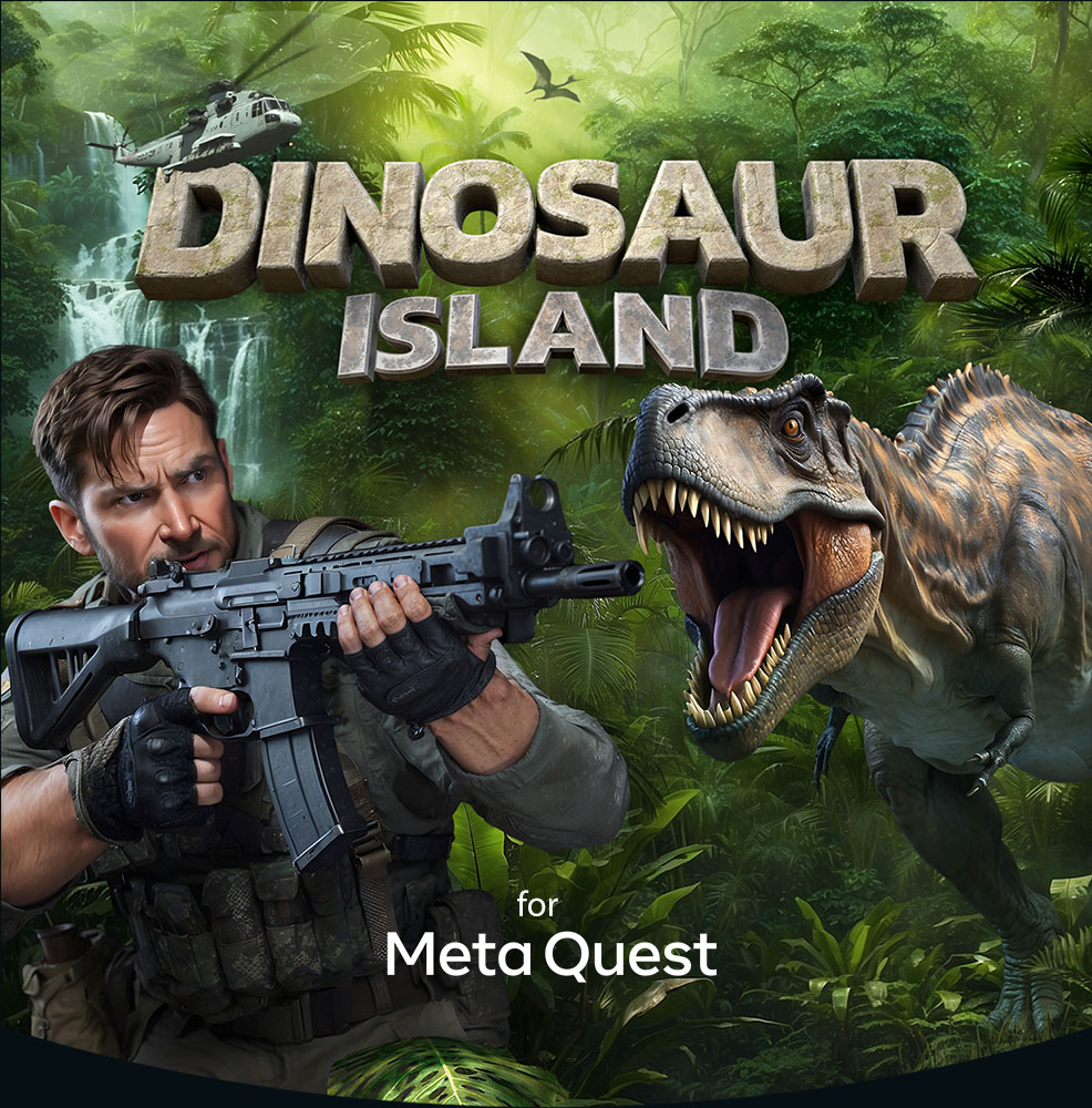 Dino Quest - VR game for Meta Quest